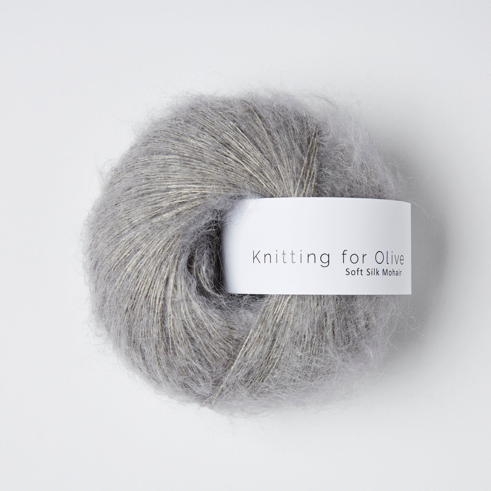 Heavy Merino compatible with Soft Silk Mohair - Rainy Day