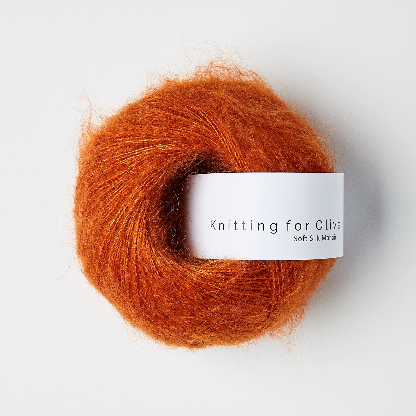 Merino compatible with Soft Silk Mohair - Burnt Orange