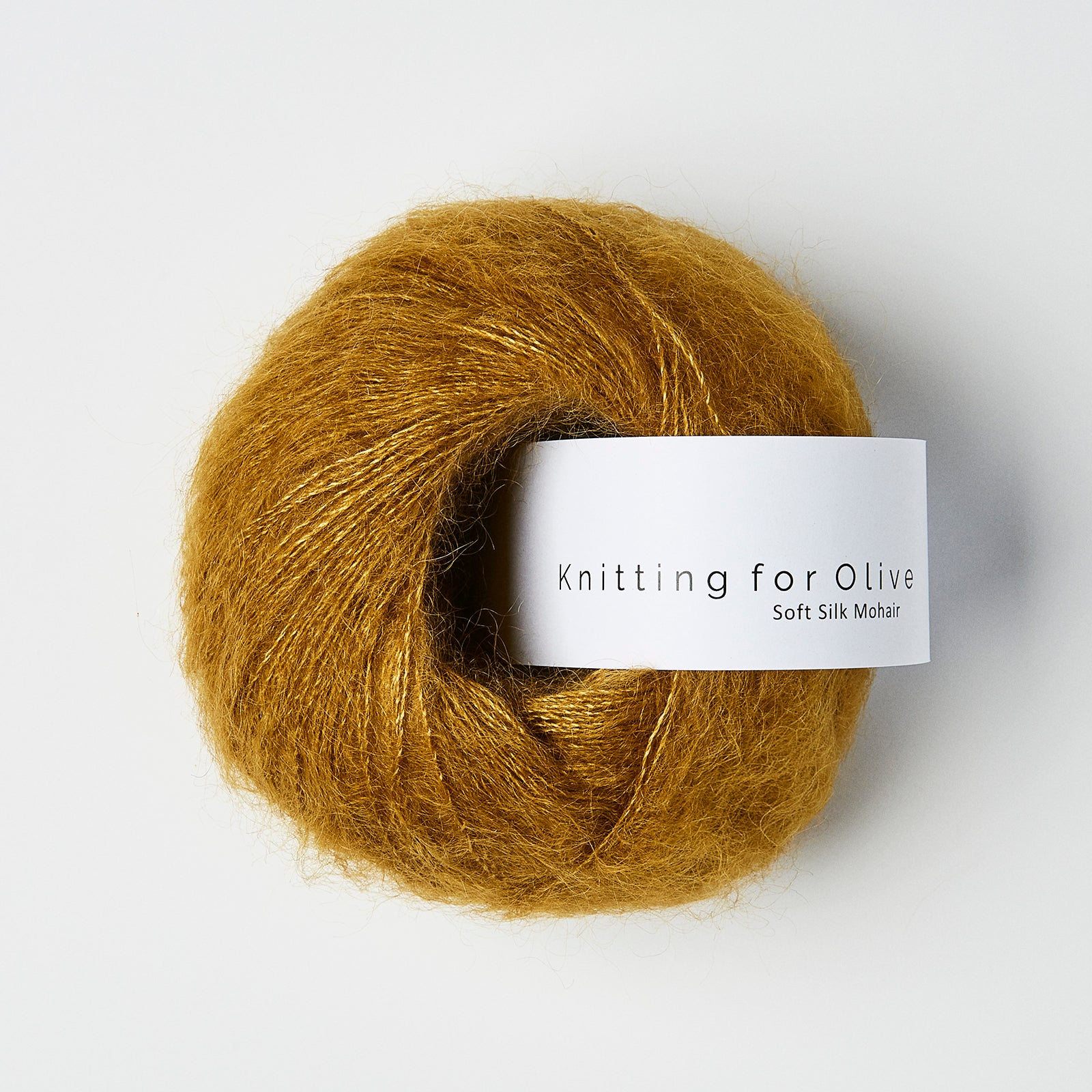 Merino compatible with Soft Silk Mohair - Dark Mustard