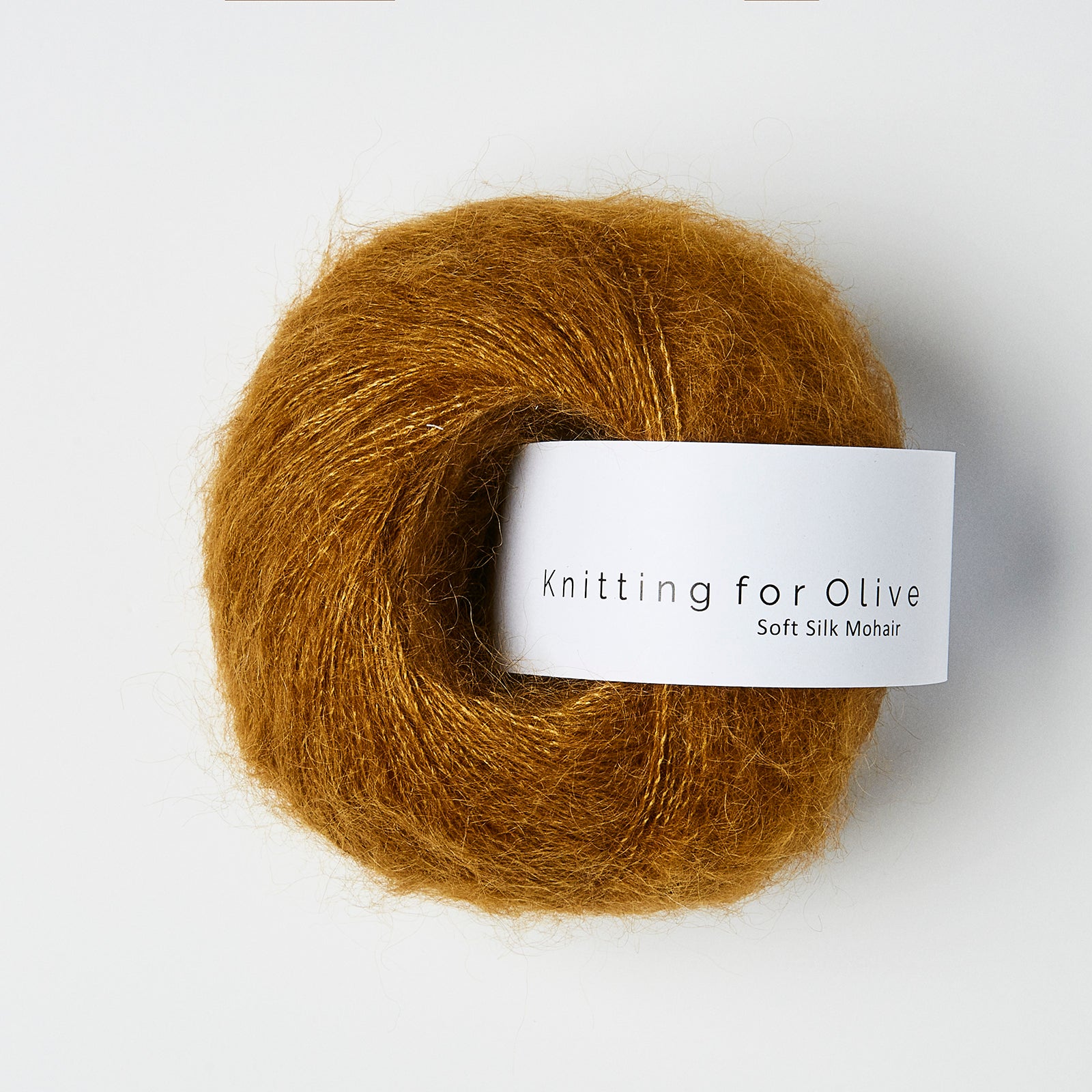 Heavy Merino compatible with Soft Silk Mohair - Ocher Brown