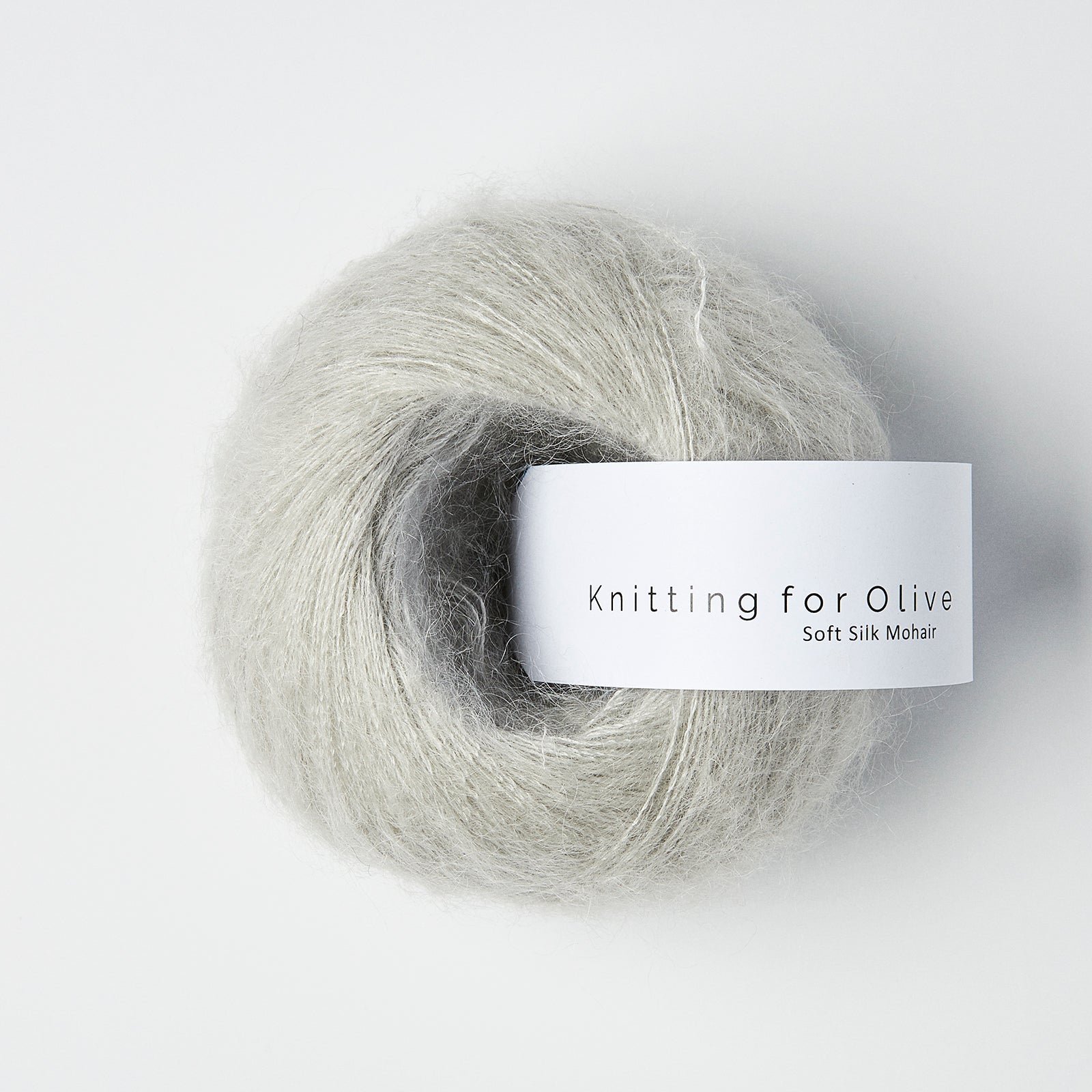 Heavy Merino compatible with Soft Silk Mohair - Pearl Gray