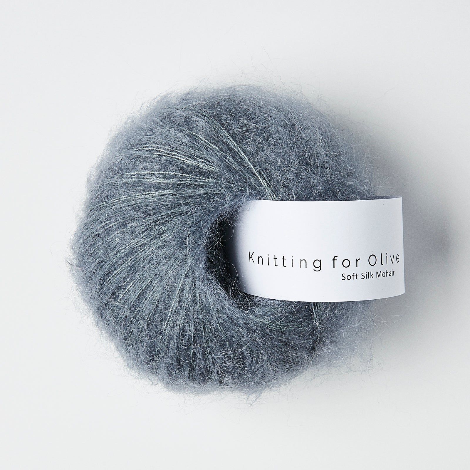 Heavy Merino compatible with Soft Silk Mohair - Dusty Petroleum Blue