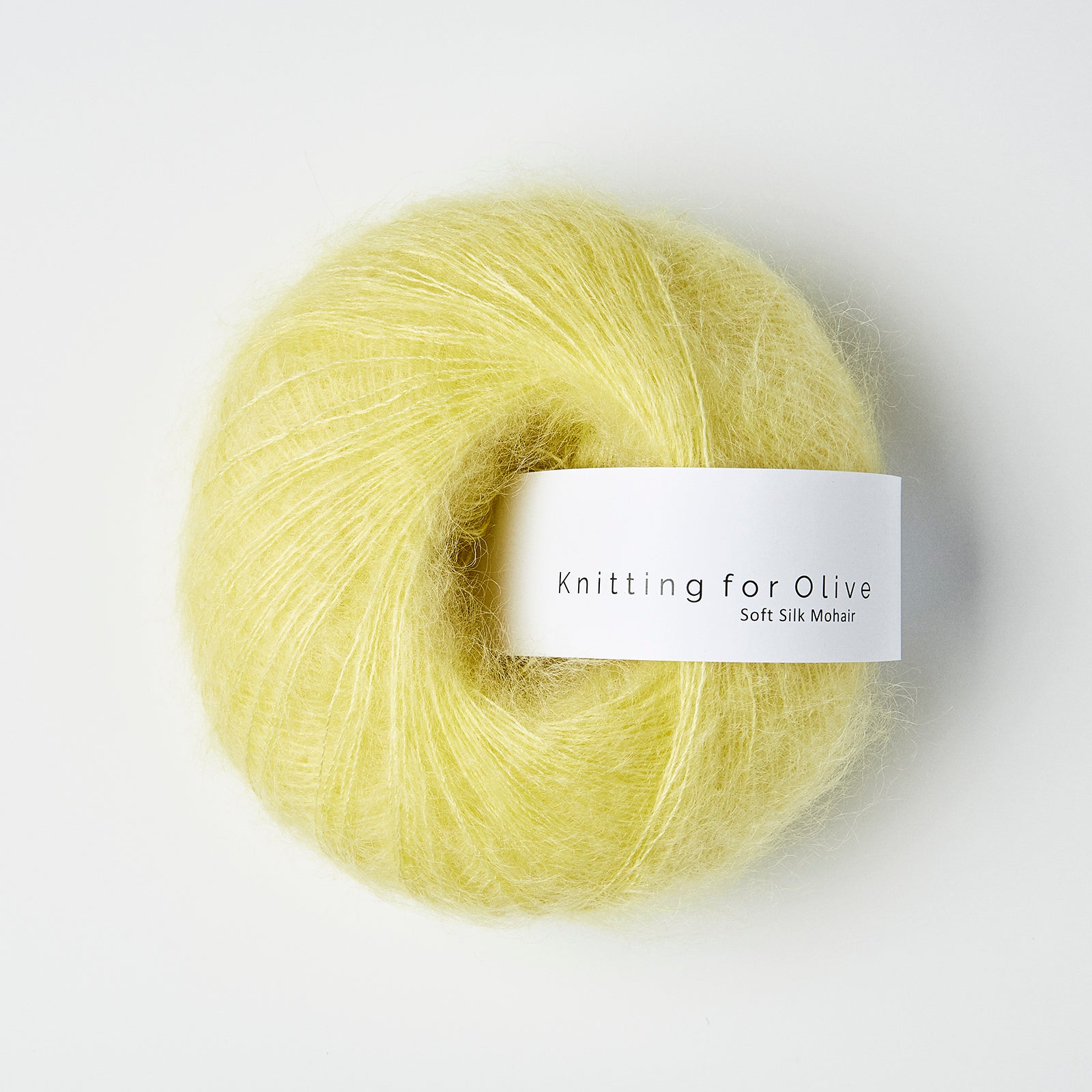 Heavy Merino compatible with Soft Silk Mohair - Marshmallow Yellow