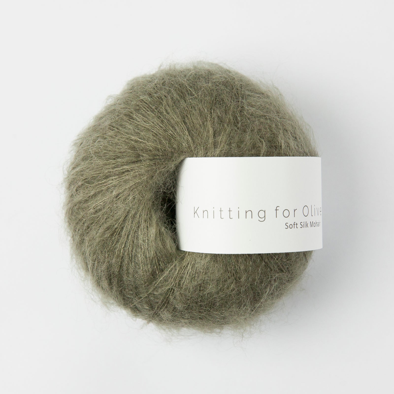 Heavy Merino compatible with Soft Silk Mohair - Dusty Olive
