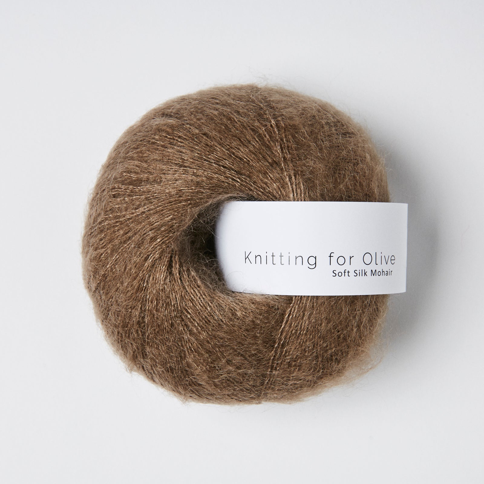 Merino compatible with Soft Silk Mohair - Bark
