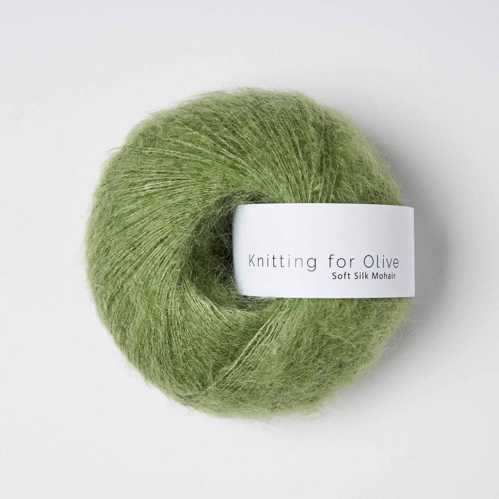 Heavy Merino compatible with Soft Silk Mohair - Pea Shoots