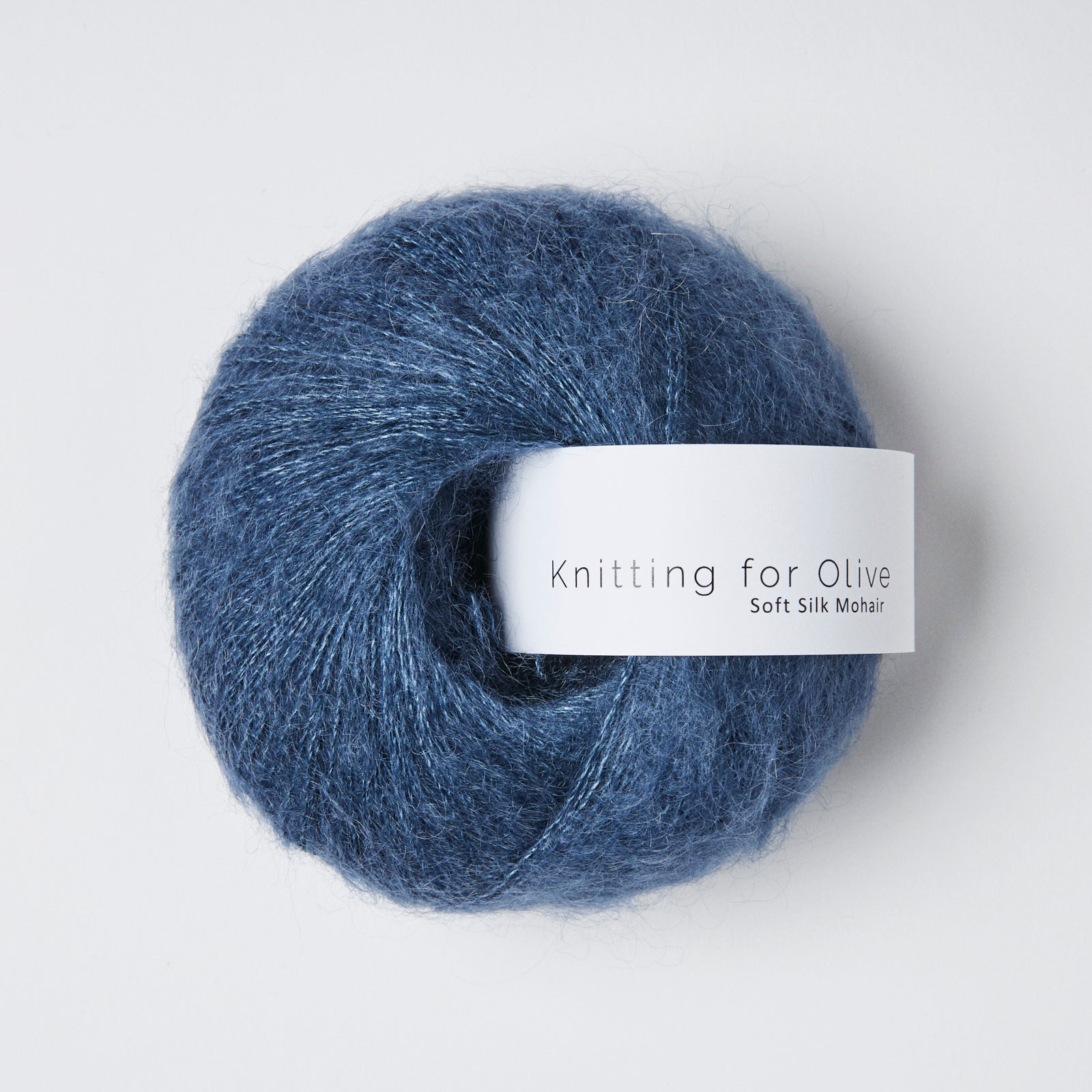 Heavy Merino compatible with Soft Silk Mohair - Blue Jeans