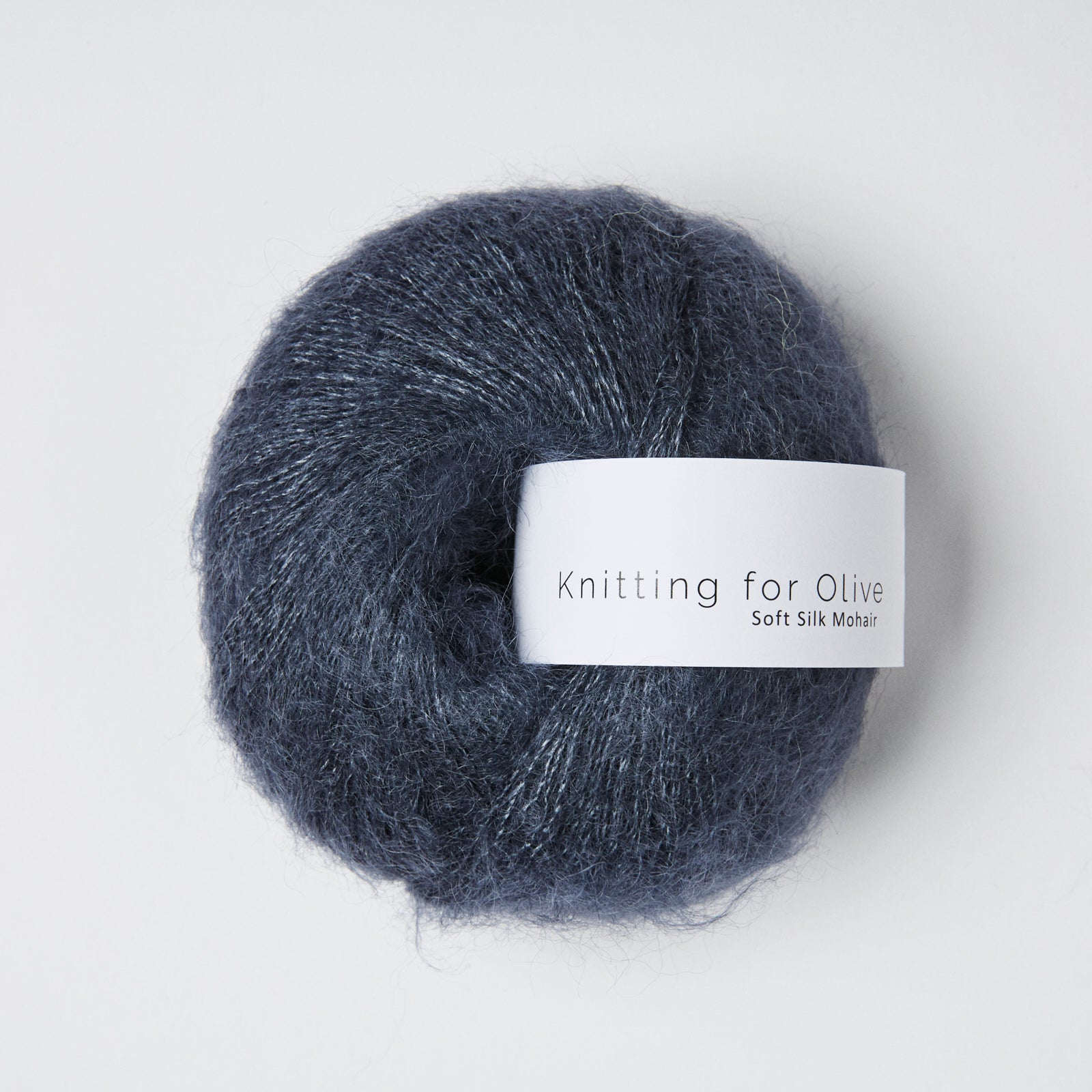Merino compatible with Soft Silk Mohair - Dusty Blue Whale