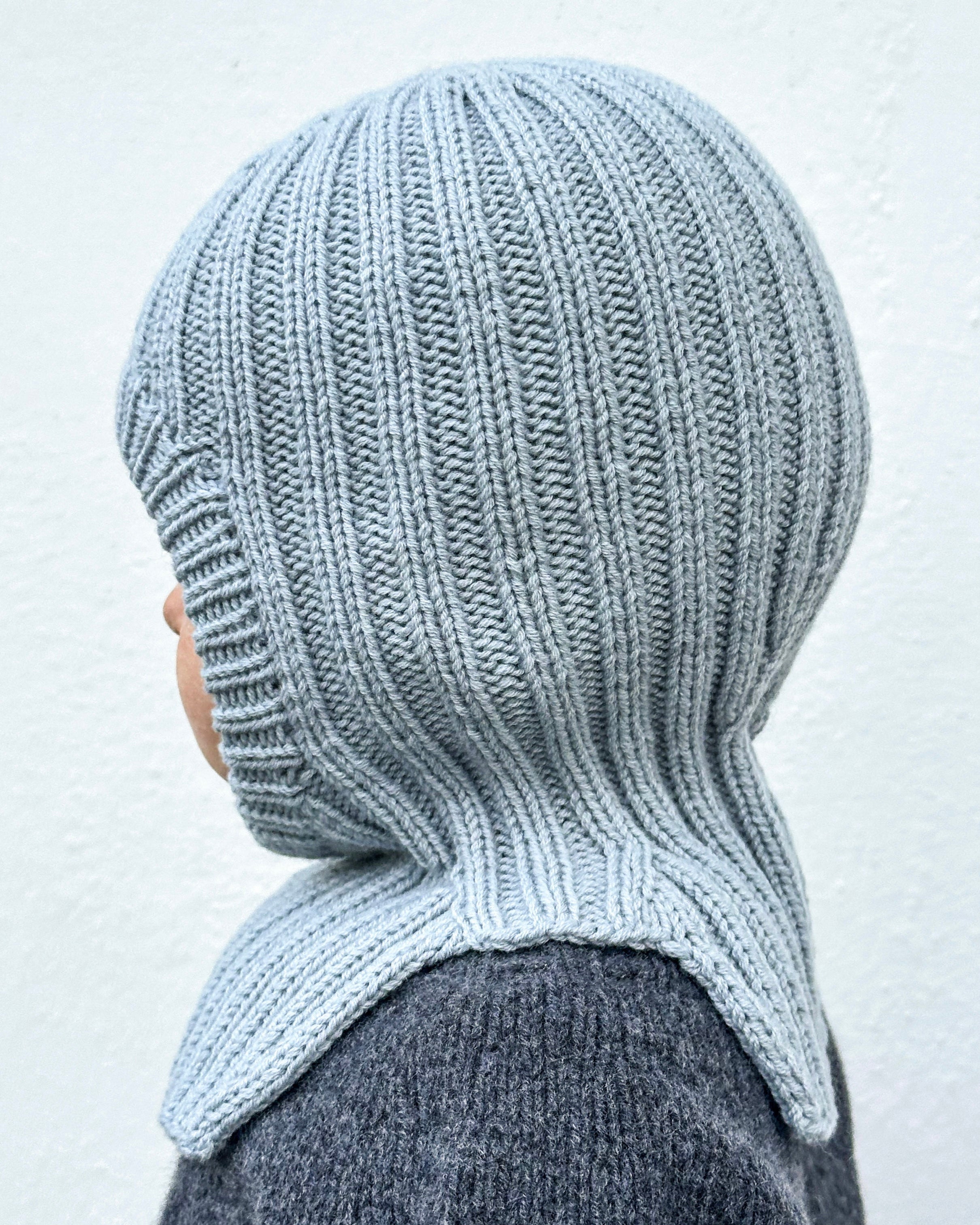Olive's Ribbed Balaclava