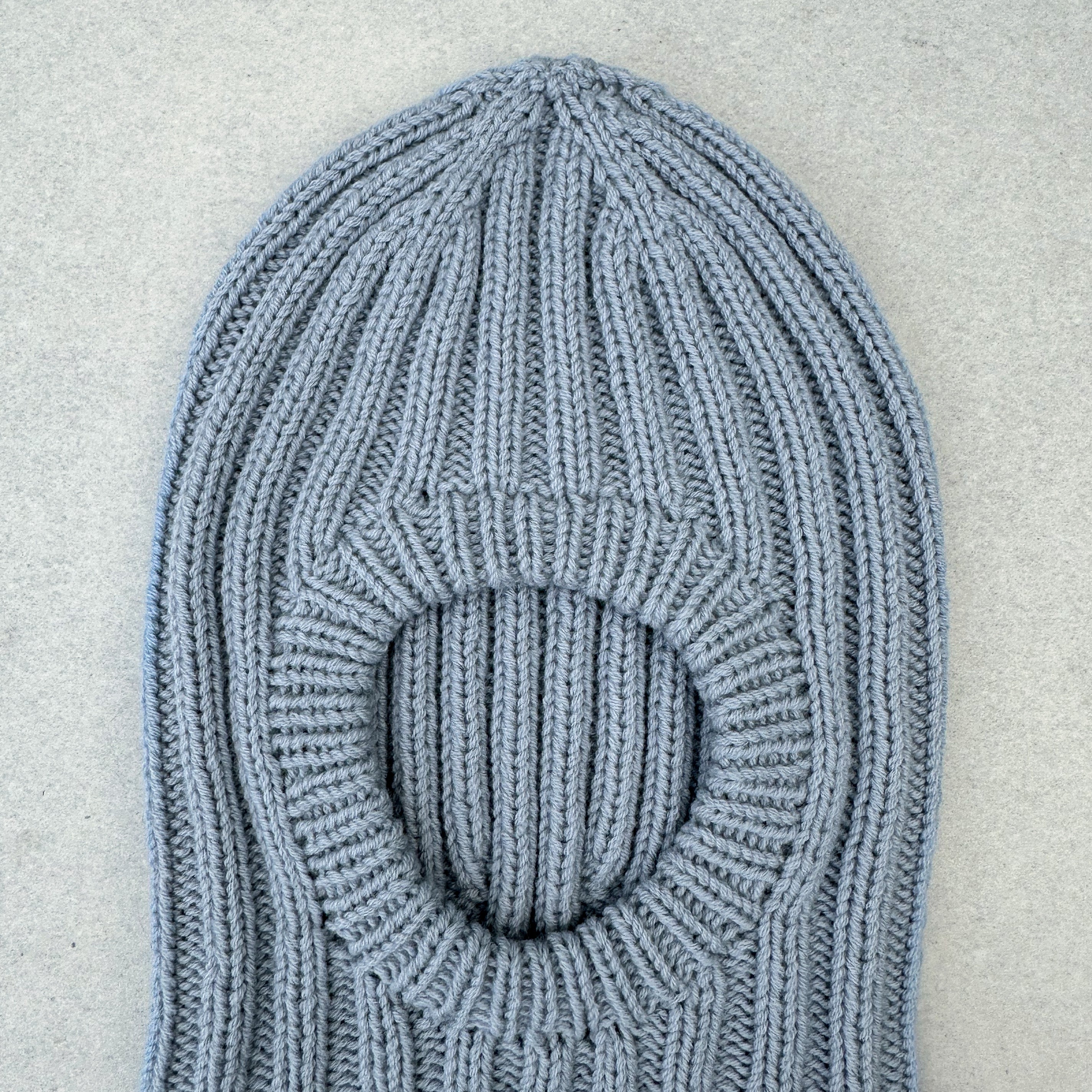 Olive's Ribbed Balaclava