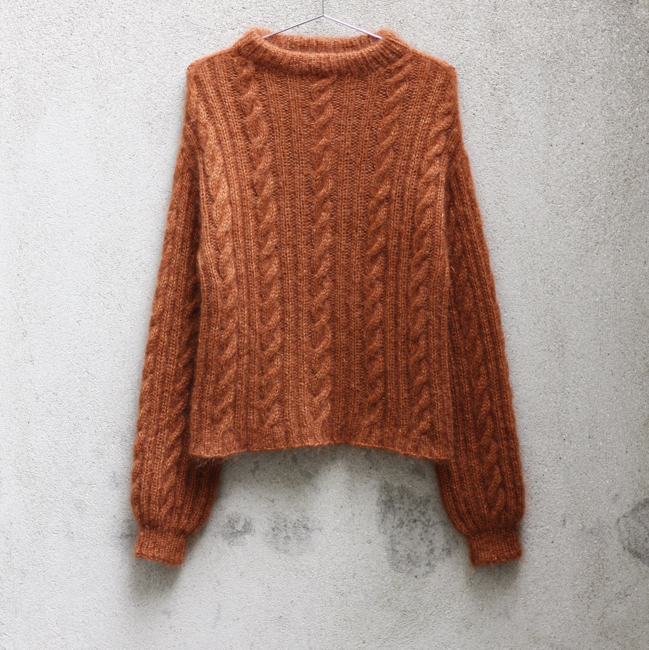 Ribbed Cable Sweater