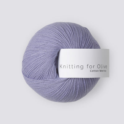 Knitting for Olive Cotton Merino - Blueberry Ice Cream