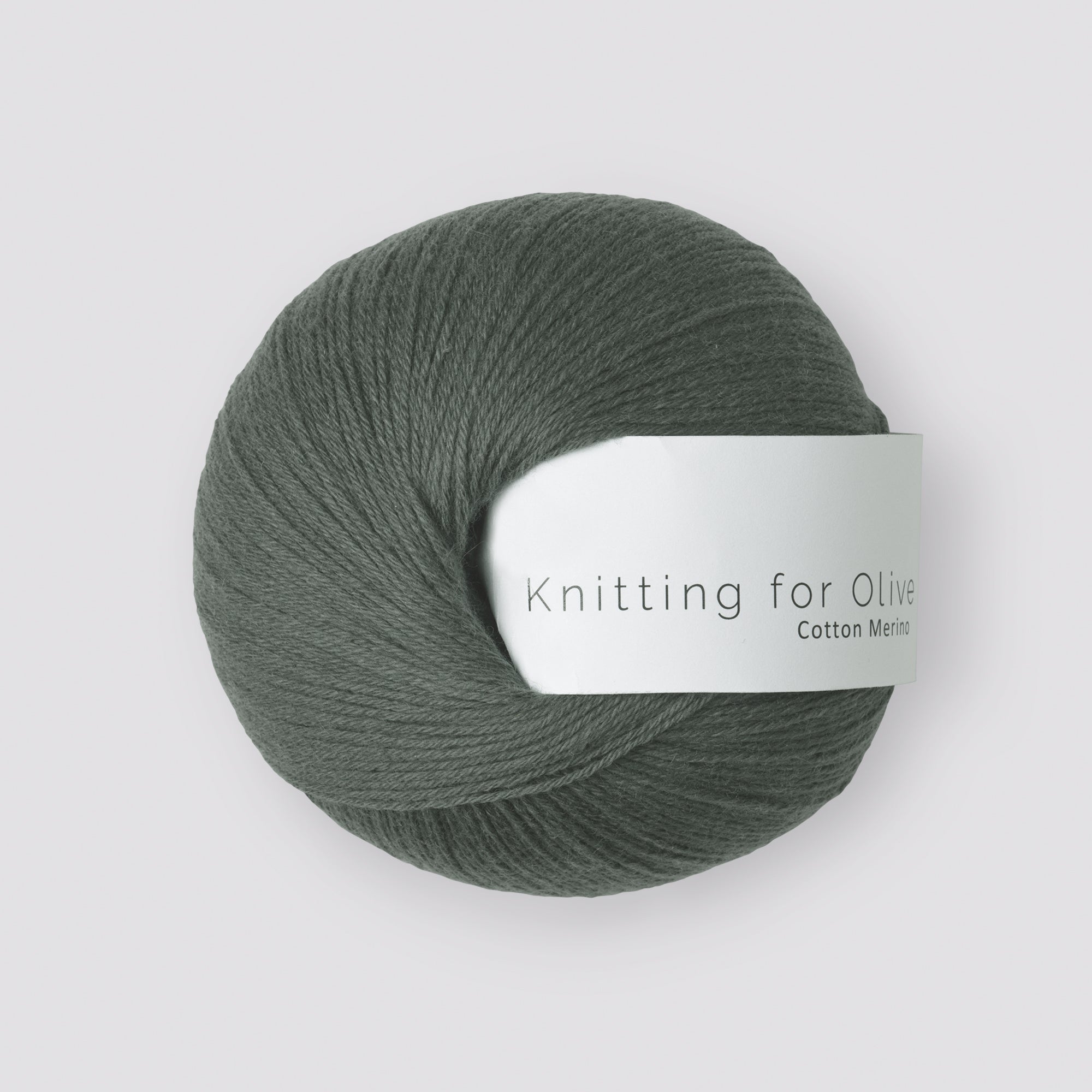 Knitting for Olive Cotton Merino - Dark Sea Green