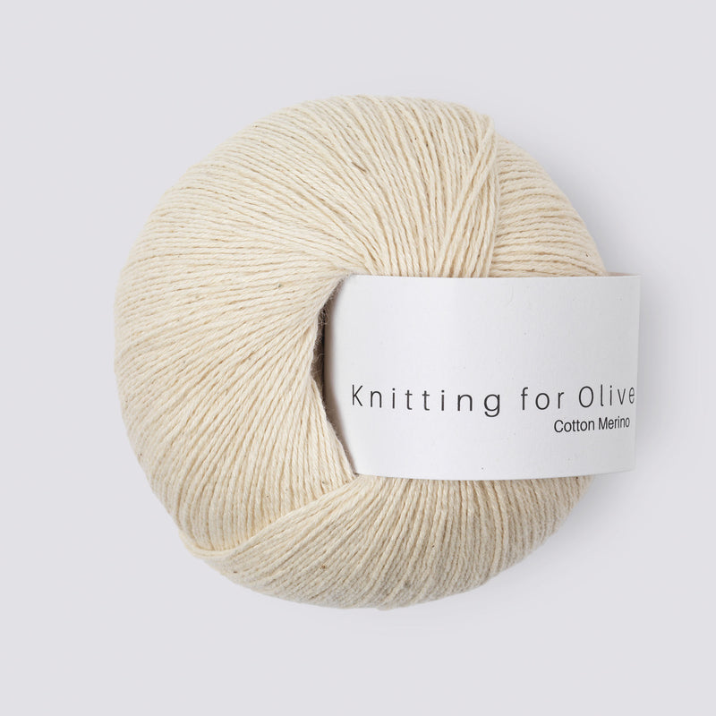 Knitting for Olive Cotton Merino - Undyed