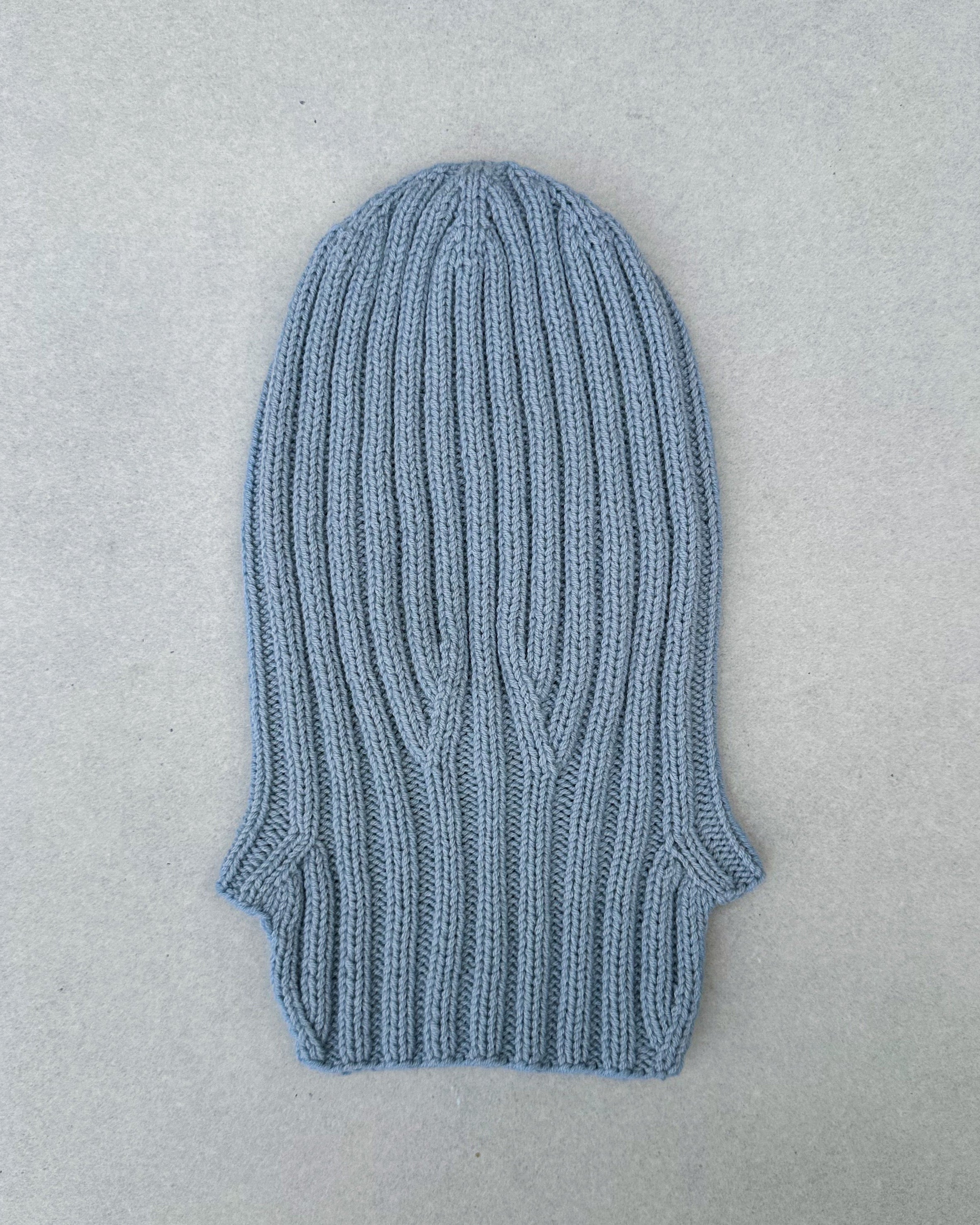 Olive's Ribbed Balaclava
