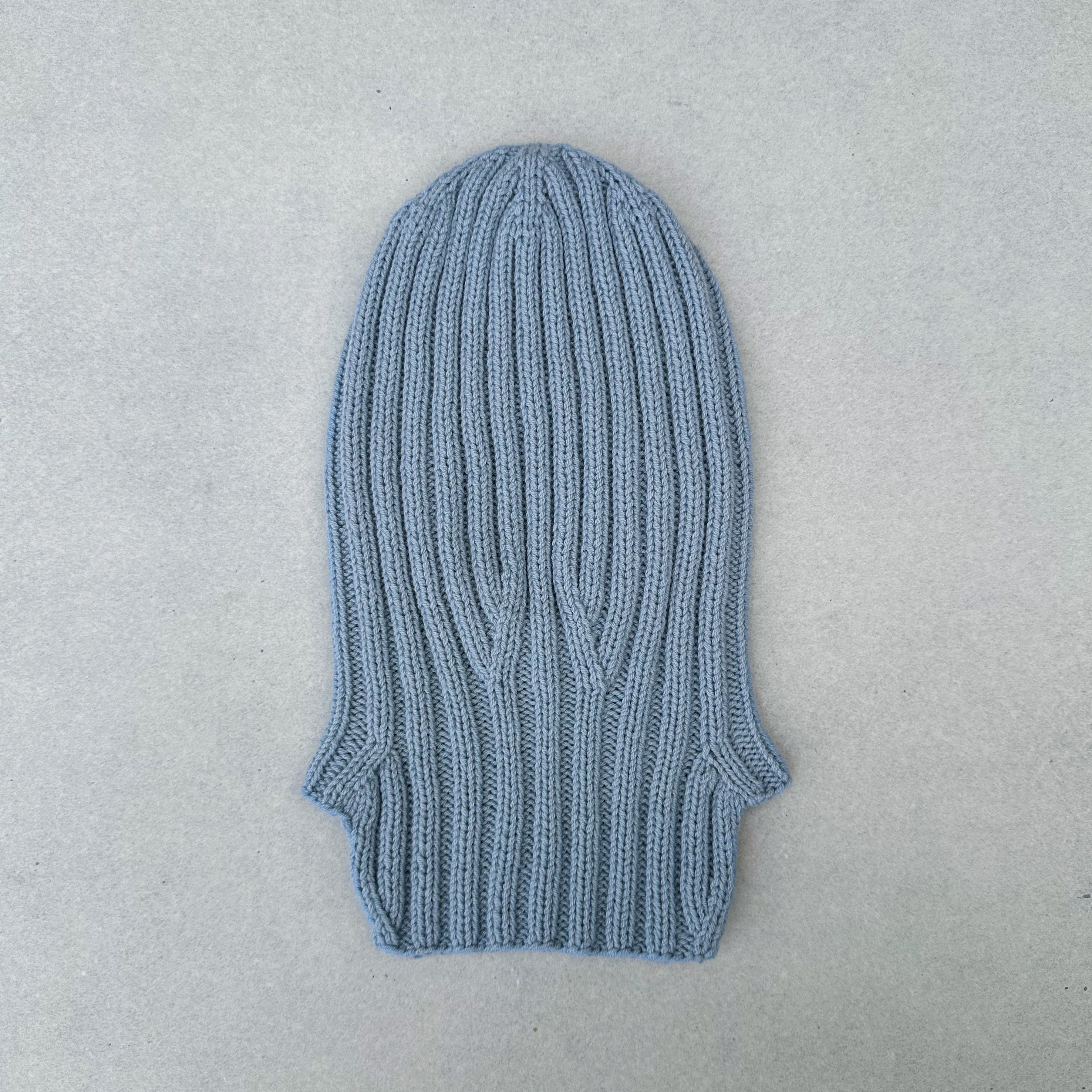 Olive's Ribbed Balaclava