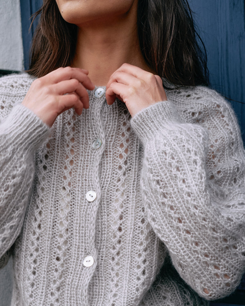 Waffle Cardigan