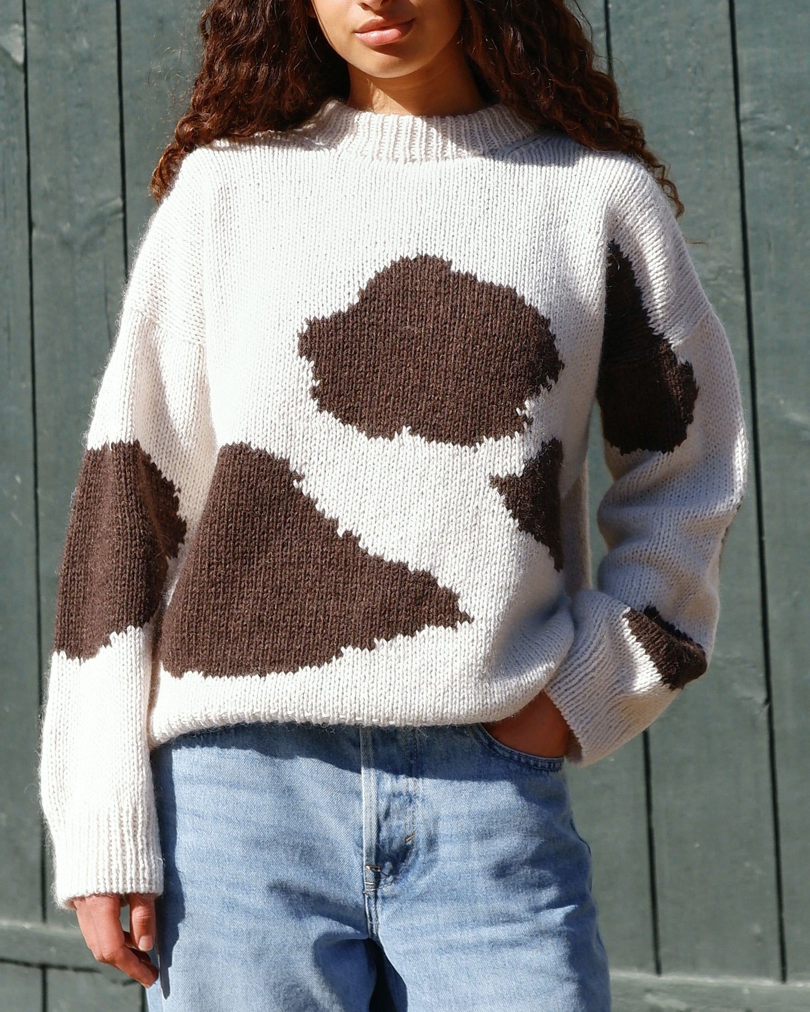 Cow Sweater - Adult