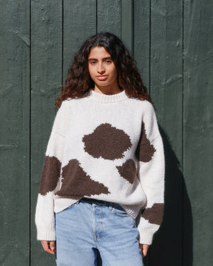 Cow Sweater - Adult
