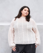 Ribbed Cable Sweater