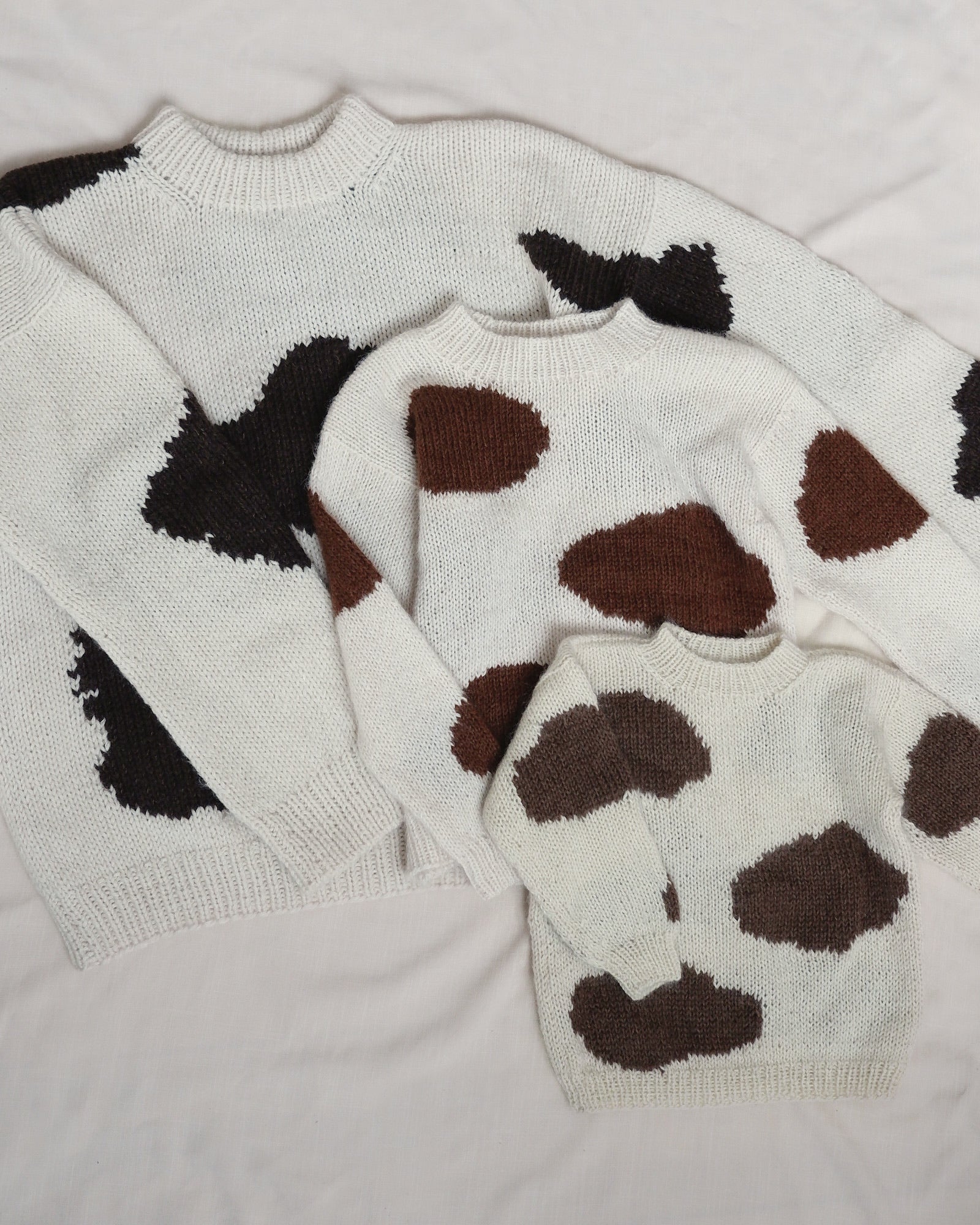 Cow Sweater - Adult
