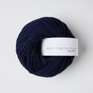 Knitting for Olive HEAVY Merino - Navy Blue
