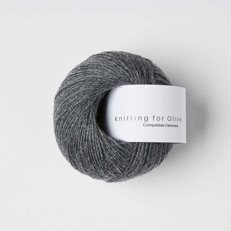 Knitting for Olive Compatible Cashmere - Slate Gray