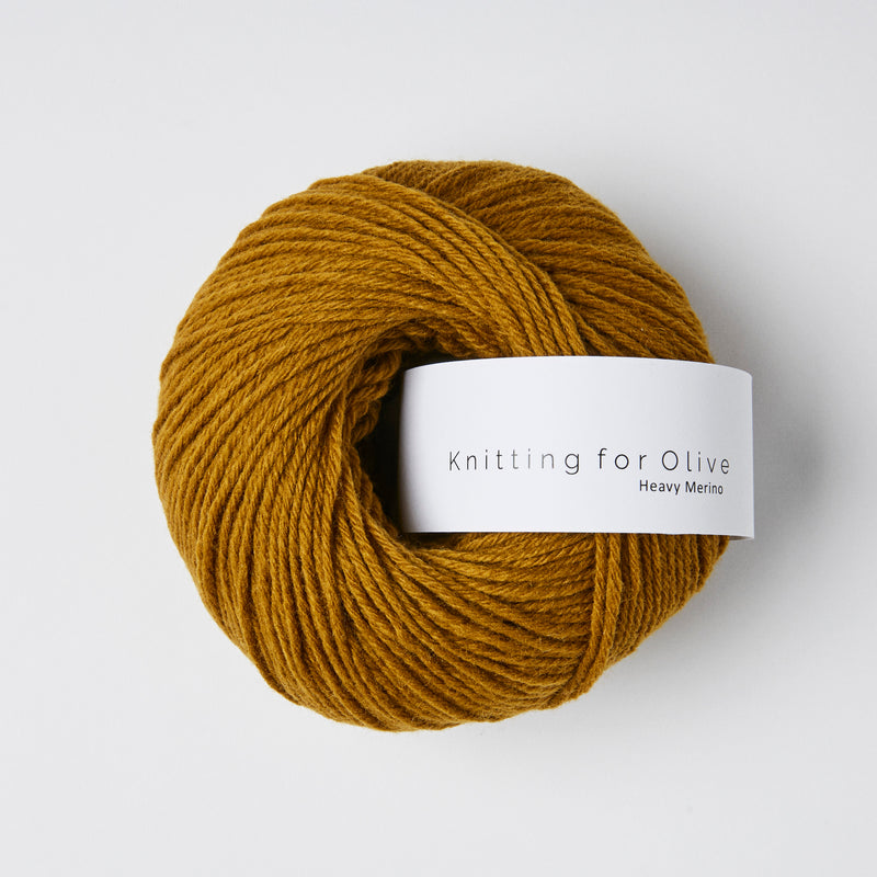 Knitting for Olive HEAVY Merino - Dark Ocher