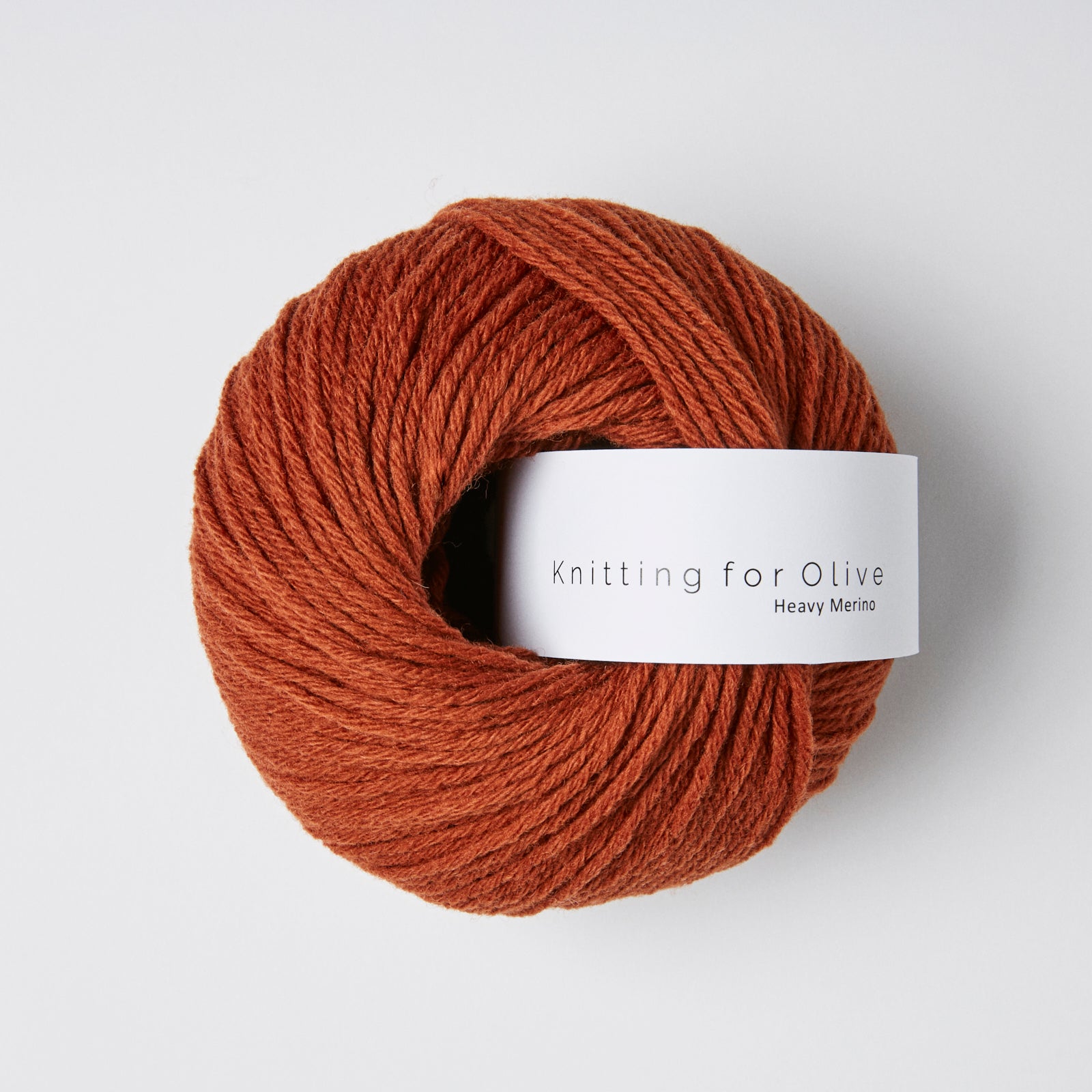 Knitting for Olive HEAVY Merino - Rust
