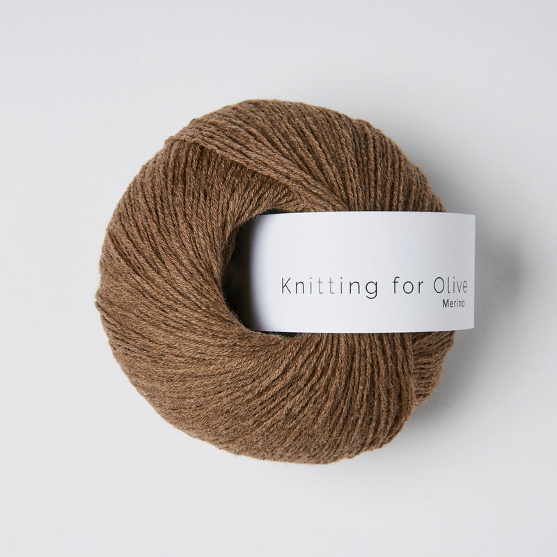 Knitting for Olive Merino - Bark