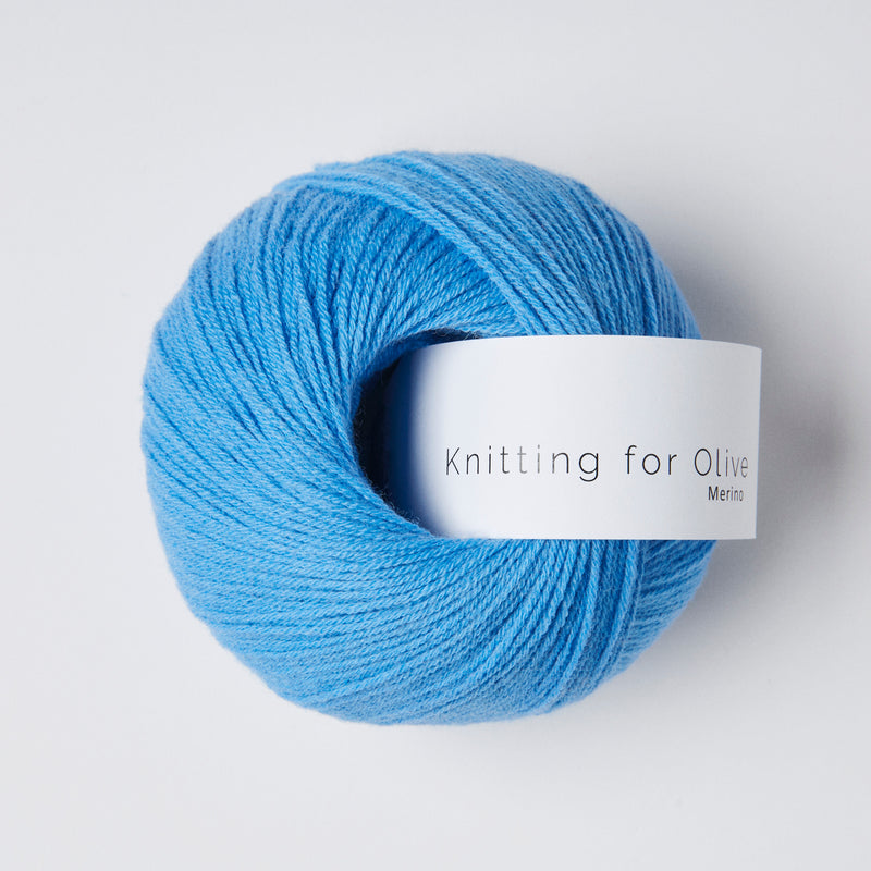 Knitting for Olive Merino - Poppy Blue