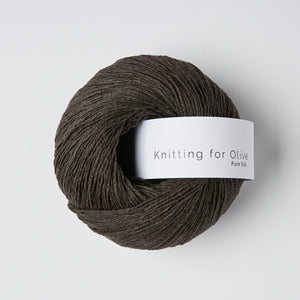 Knitting for Olive Pure Silk  Brown Bear