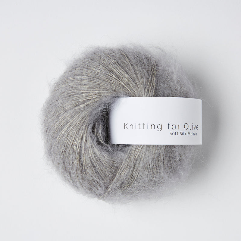 Knitting for Olive Soft Silk Mohair - Rainy Day