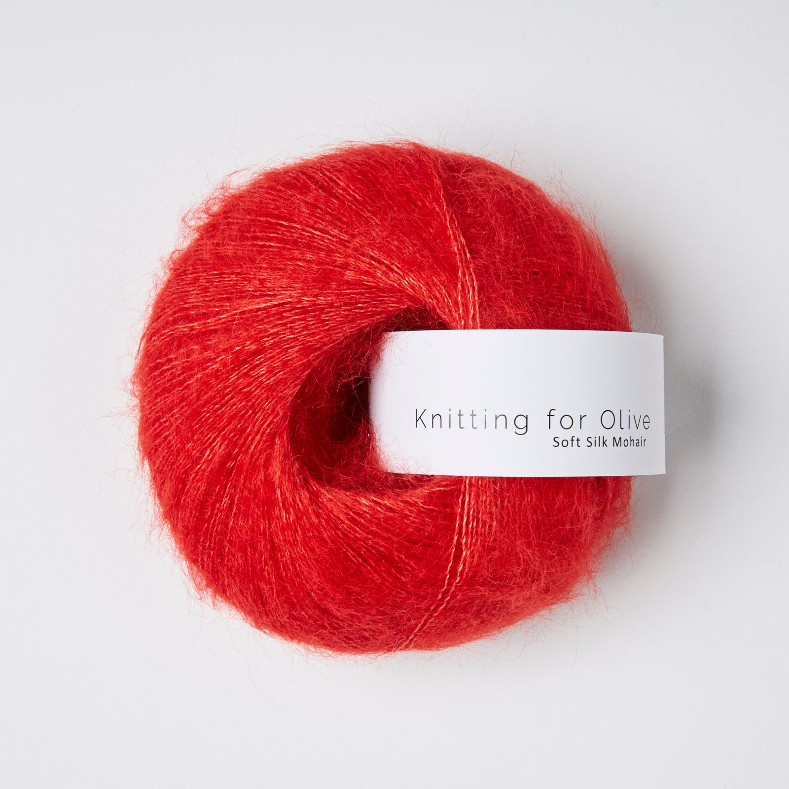Knitting for Olive Soft Silk Mohair - Red Currant