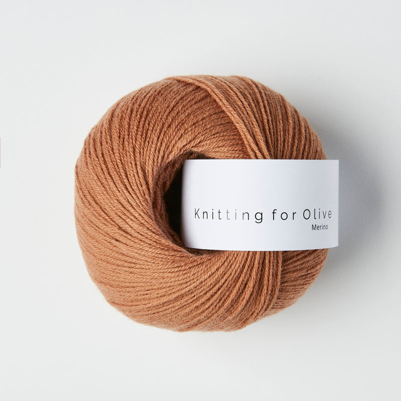 Knitting for Olive Merino - Brown Nougat
