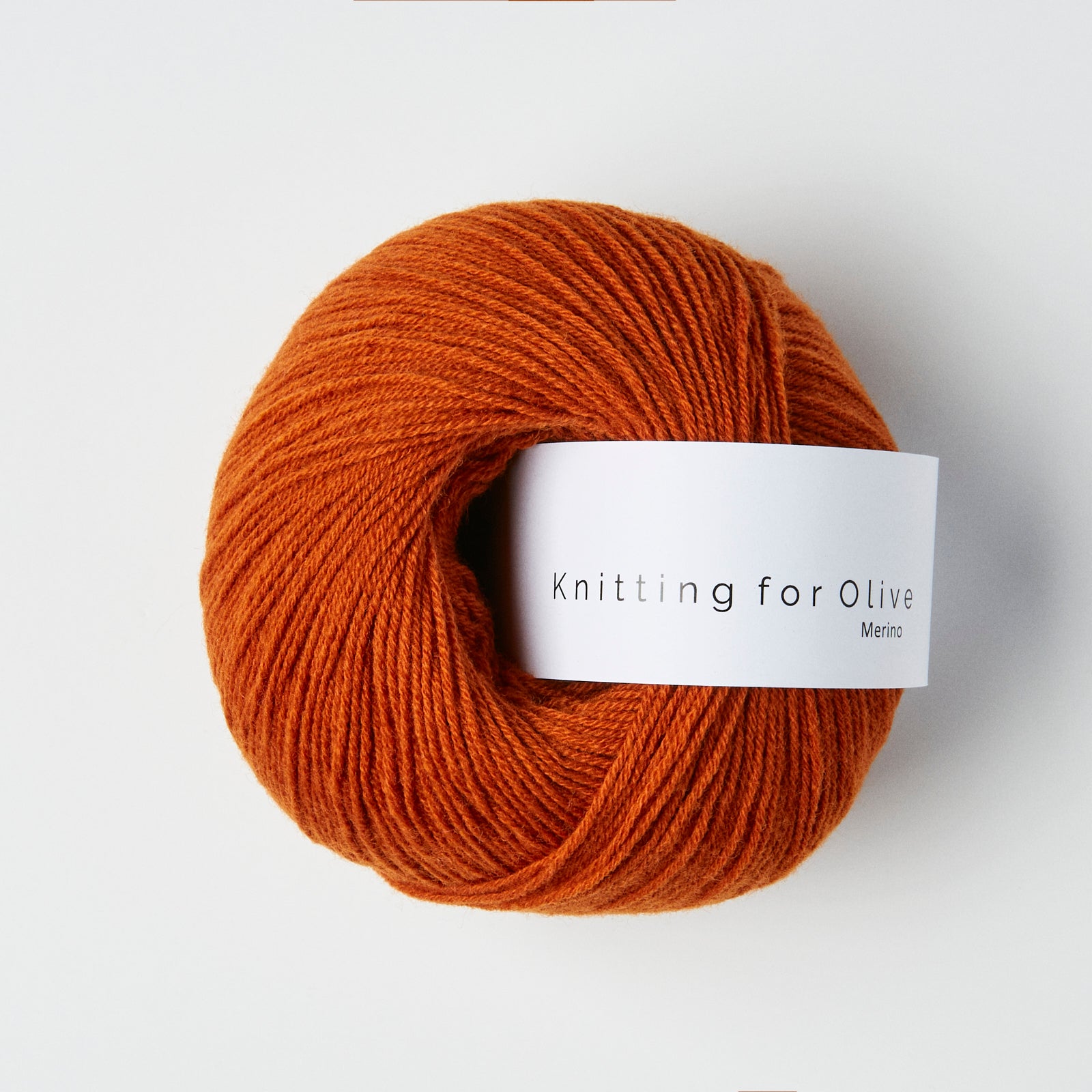 Knitting for Olive Merino - Burnt Orange