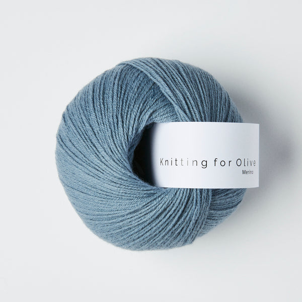 Knitting for Olive Merino - Dusty Dove Blue