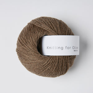Knitting for Olive Merino - Bark