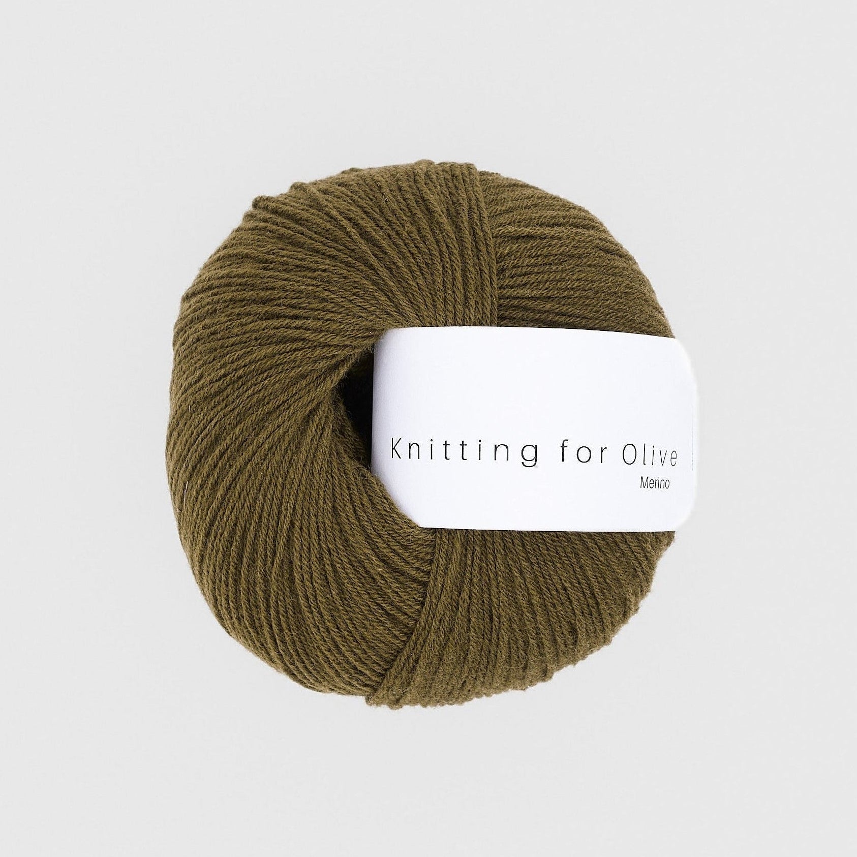 Knitting for Olive Merino - Green Ocher