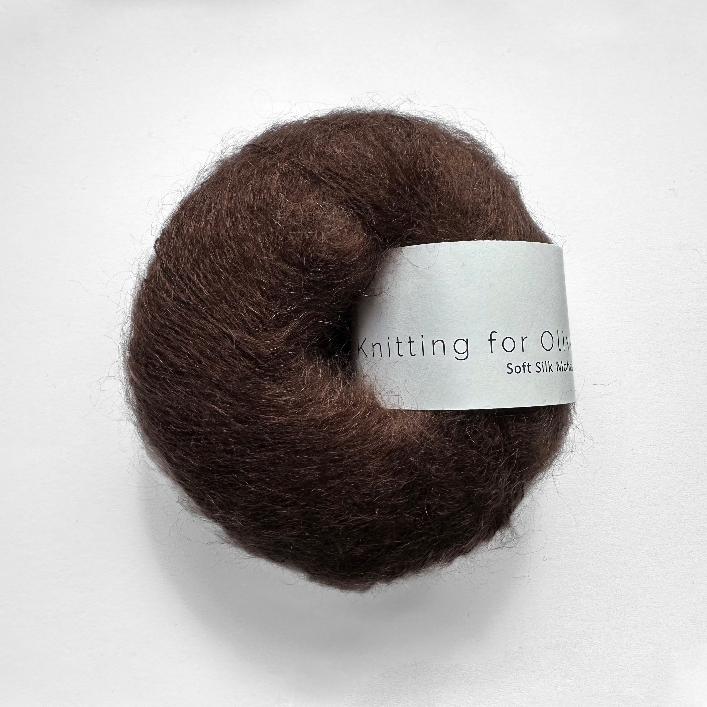 Knitting for Olive Soft Silk Mohair - Chocolate