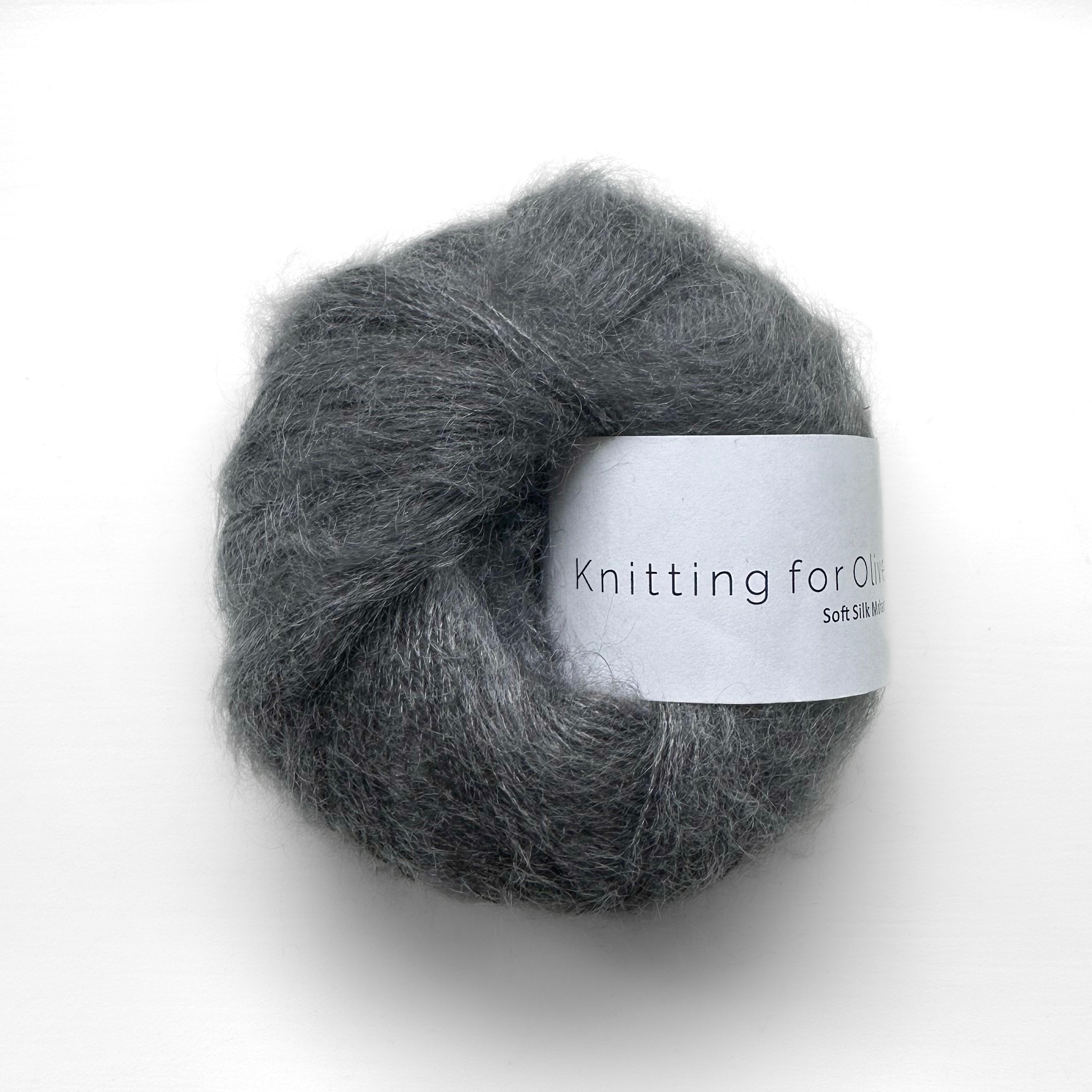 Knitting for Olive Soft Silk Mohair - Thunder Cloud