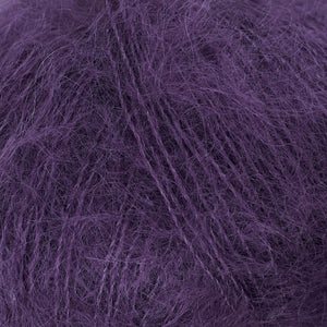 Knitting for Olive Soft Silk Mohair  Plum