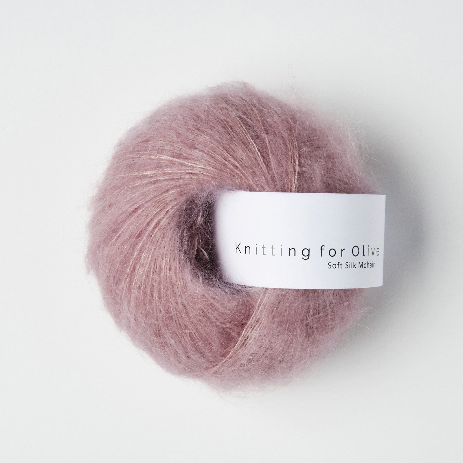 Knitting for Olive Soft Silk Mohair - Dusty Rose