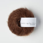 Knitting for Olive Soft Silk Mohair - Dark Cognac Knitting for Olive Soft Silk Mohair - Dark Cognac