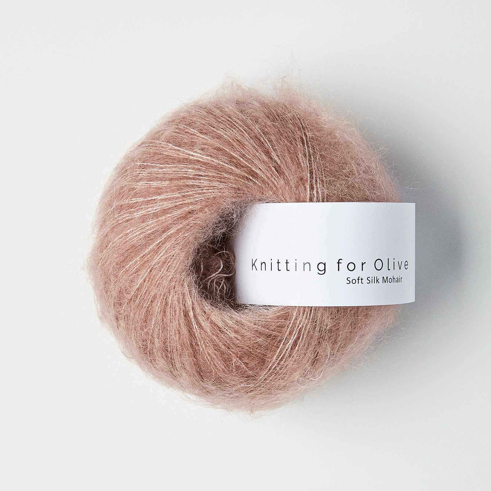 Knitting for Olive Soft Silk Mohair - Rose Clay