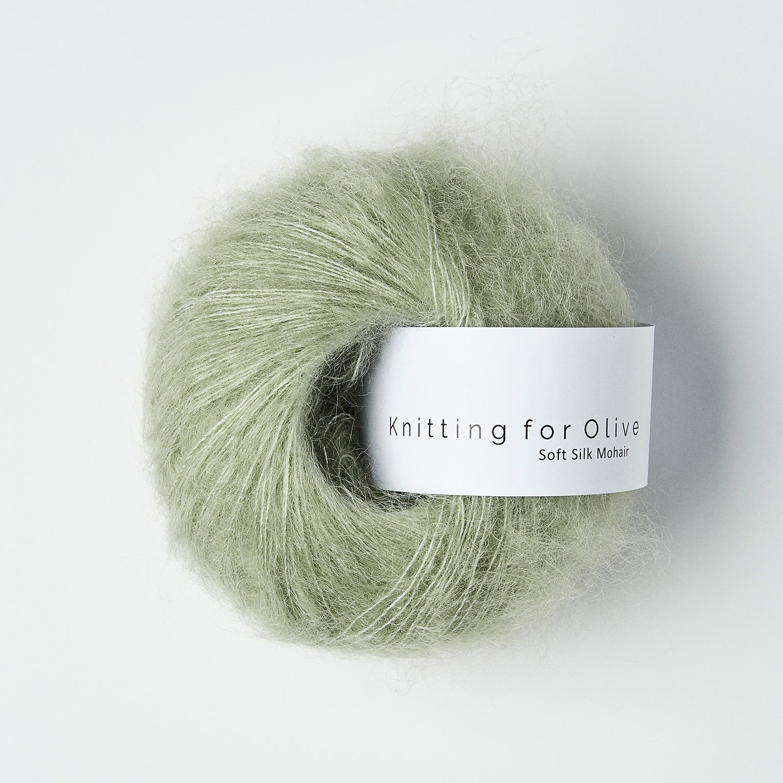 Knitting for Olive Soft Silk Mohair - Dusty Artichoke