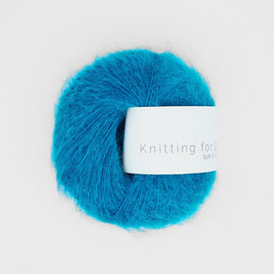 Knitting for Olive Soft Silk Mohair  Turquoise