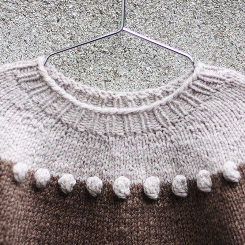 Pearls-on-a-string Sweater