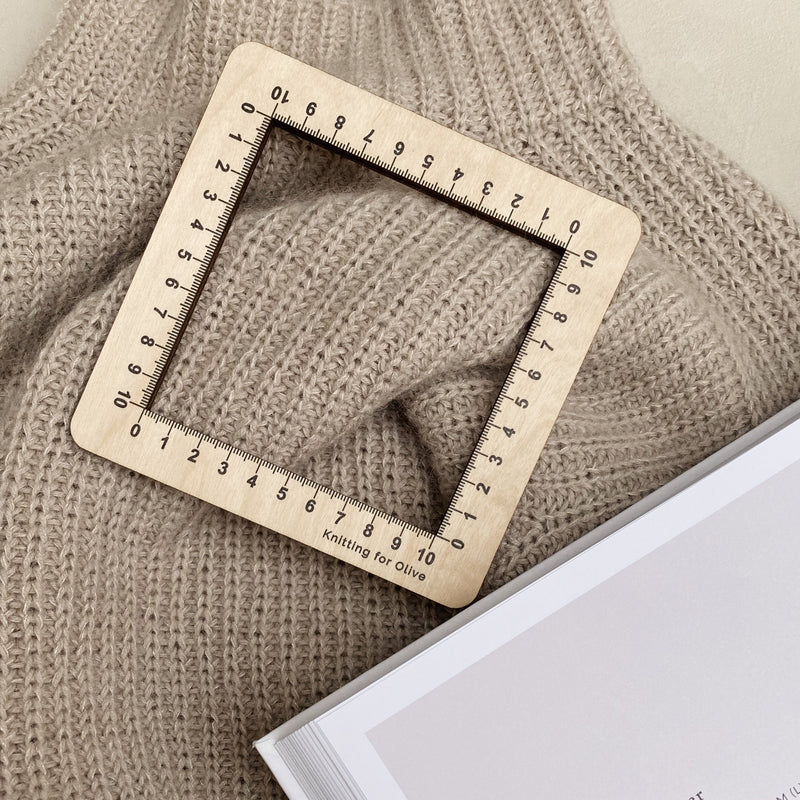 Knitting For Olive knitting gauge meter