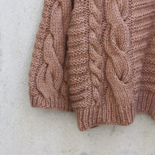 Waffle Sweater - Knitting for Olive - Ovelha Negra